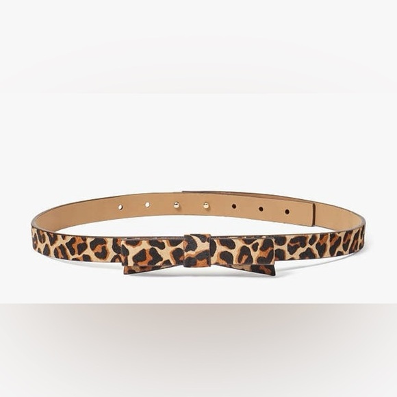 Kate Spade Haircalf Bow Belt, XL - Picture 1 of 8